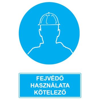 R.12 FEJVÉDŐ HASZNÁLATA KÖTELEZŐ