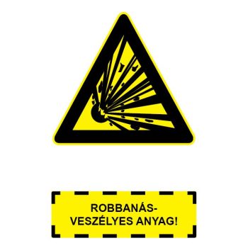F.29 ROBBANÁSVESZÉLYES ANYAG!
