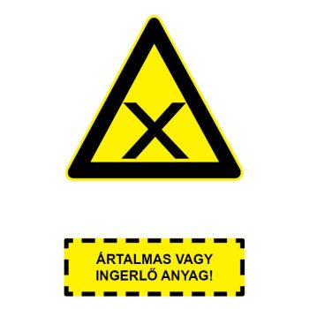 F.05 ÁRTALMAS VAGY INGERLŐ ANYAG!