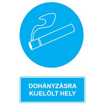 R.07 DOHÁNYZÁSRA KIJELÖLT HELY