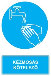 R.05 KÉZMOSÁS KÖTELEZŐ
