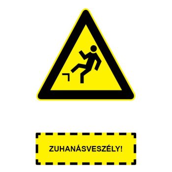 F.15 ZUHANÁSVESZÉLY!