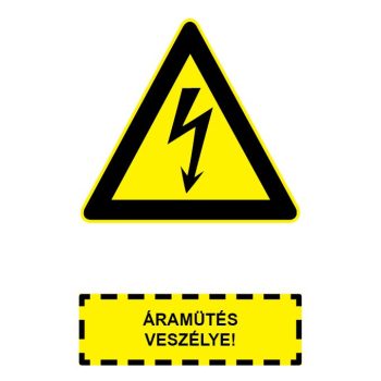 F.26 ÁRAMÜTÉS VESZÉLYE!