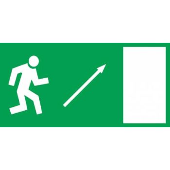 Menekülési utat jelző táblák