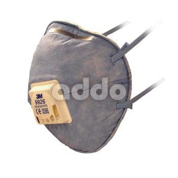 3M 9926 FFP2 szelepes, aktívszenes	
