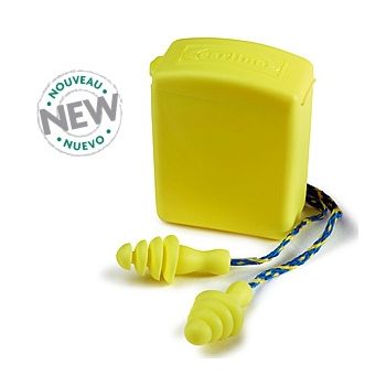 Lamellás, zsinóros, kék füldugó 30213	