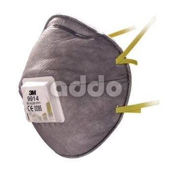 3M 9914 FFP1 szelepes, aktívszenes maszk